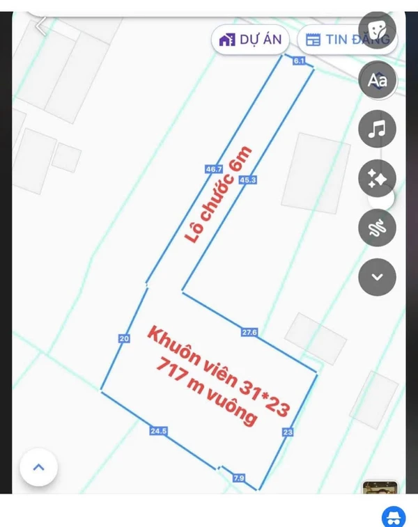 Bán đất Thuận Giao 223m² giá 2,15 tỷ 30x29m