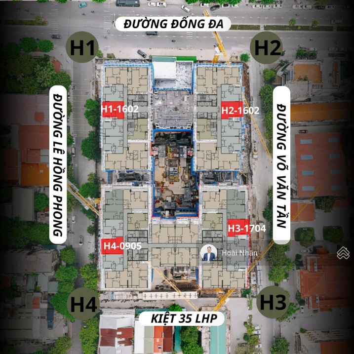 Ra mắt 2PN H2 - 1602 view trực diện ngã 6 thành phố, Sông Hương - vị trí đẹp Hue Heritage - Ảnh thu nhỏ 2