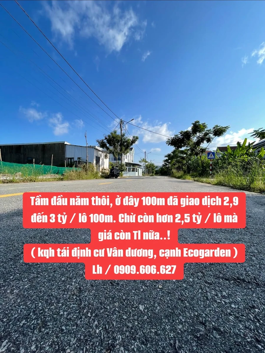 Bán đất Khu tái định cư Vân Dương 500m2 - Ảnh 1