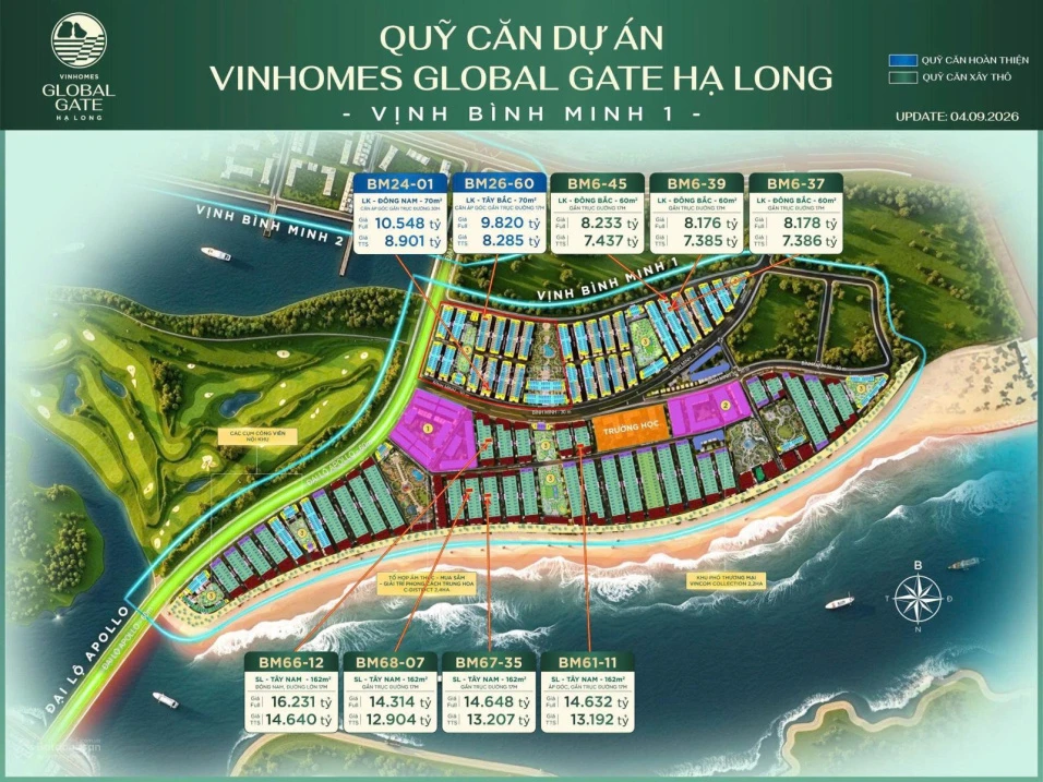 Liền kề Vịnh Thiên Đường - Vinhomes Hạ Long Xanh giá tốt - Ảnh thu nhỏ 3