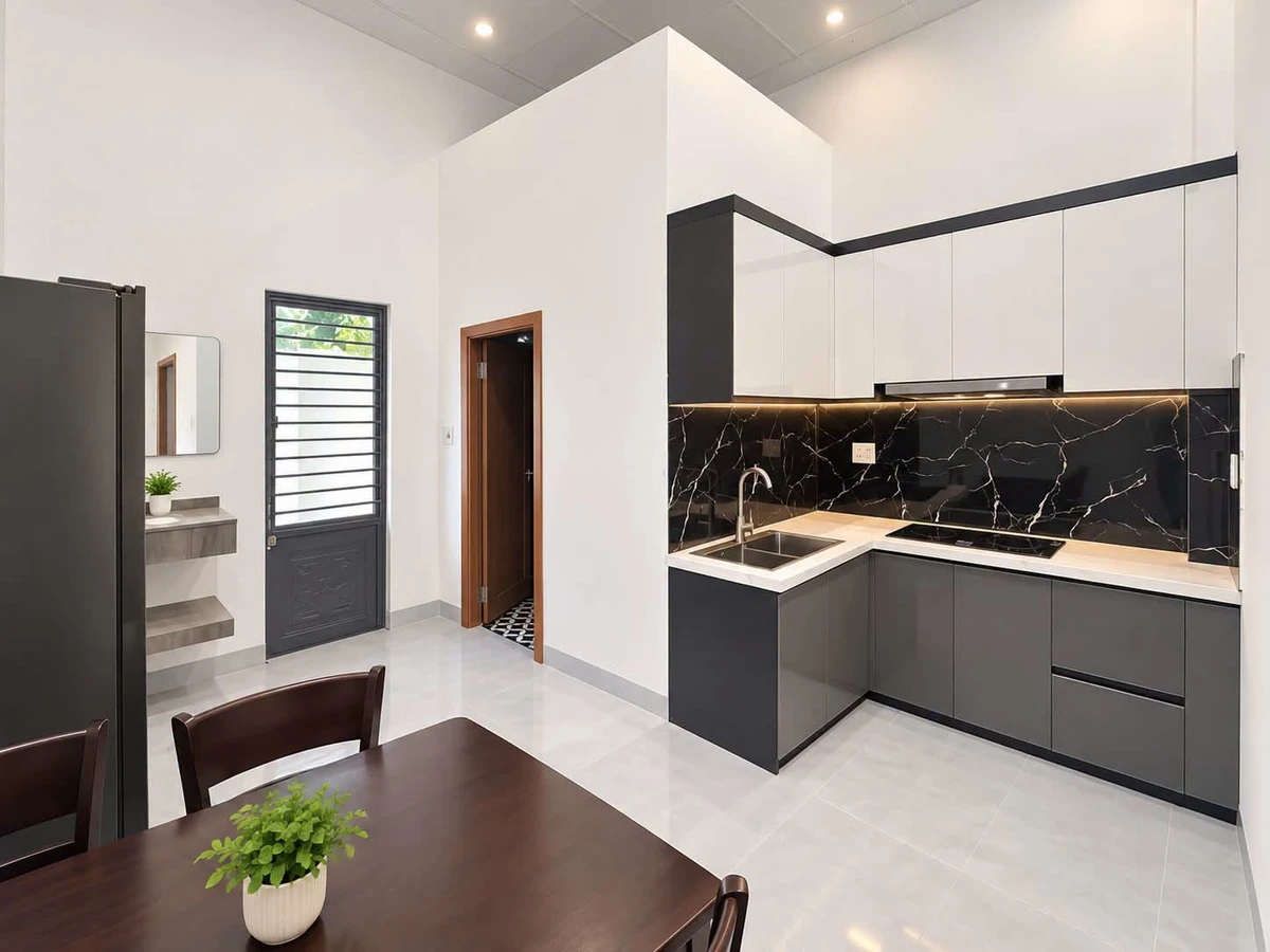 Bán nhà 2PN rộng 103m² 3 mặt thoáng tại Hòa Thọ Đông - Ảnh 1
