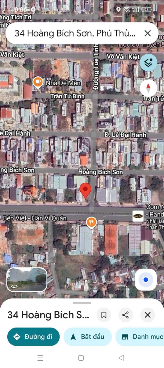 Bán đất thổ cư góc 2 mặt tiền 187m2 trung tâm Phan Thiết - Ảnh 1
