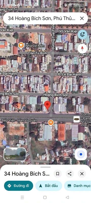 Bán đất thổ cư góc 2 mặt tiền 187m2 trung tâm Phan Thiết