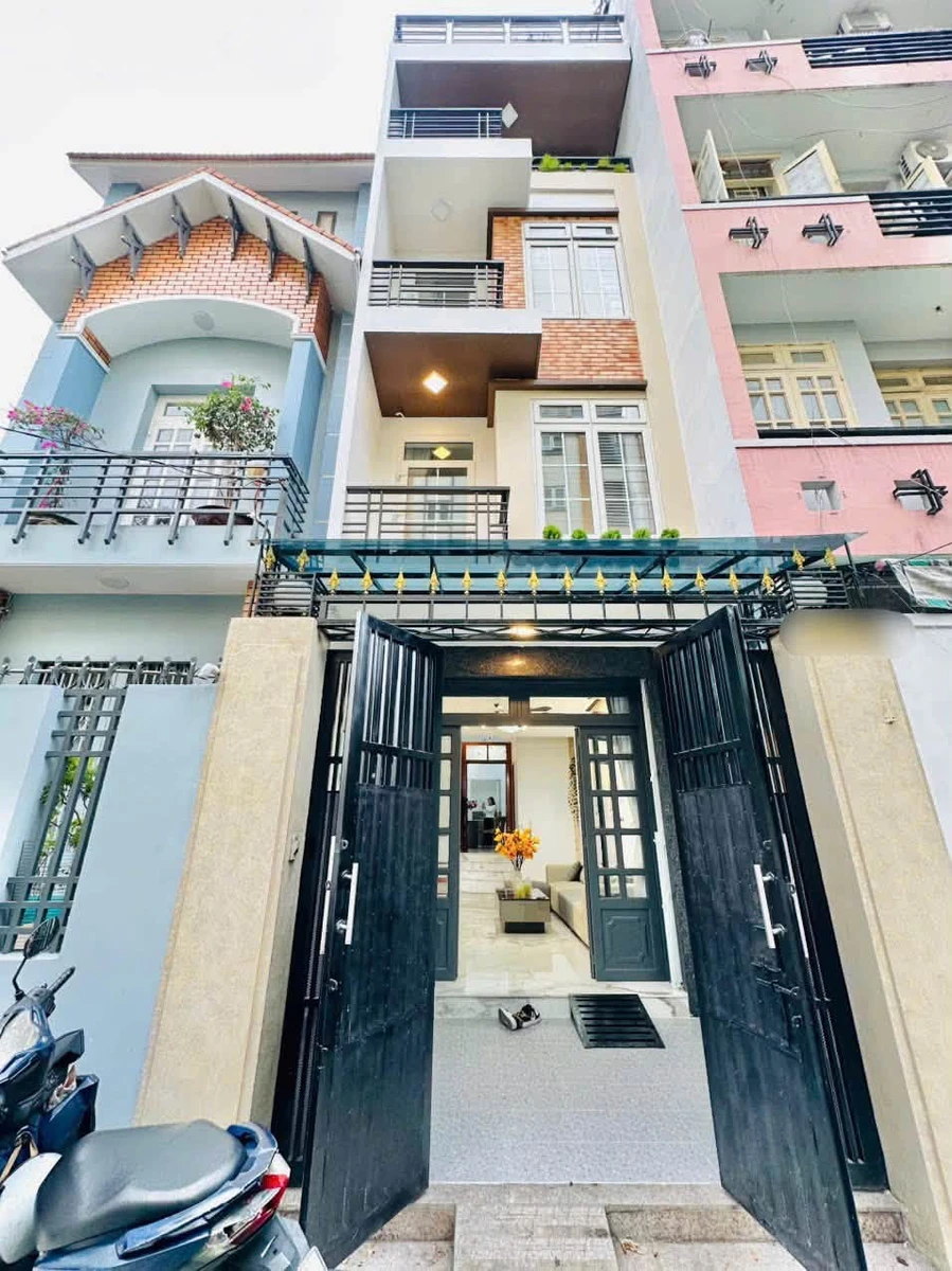 Bán nhà 5 tầng hẻm xe hơi 6m, 65m2, 6PN, gần chợ Thuốc Tây, Quận 10 - Ảnh 1