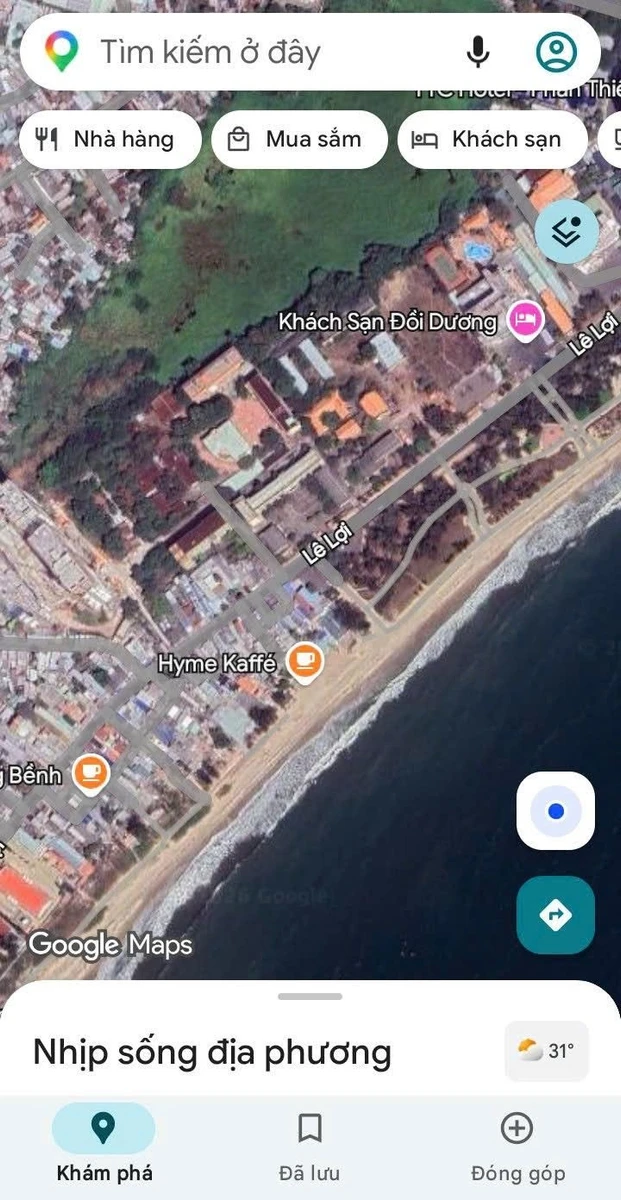 Bán lô đất mặt tiền Lê Lợi, Phan Thiết, 137m², view biển - Ảnh 1