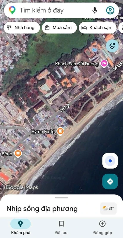 Bán lô đất mặt tiền Lê Lợi, Phan Thiết, 137m², view biển