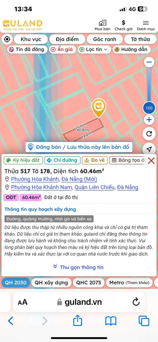 Bán nhà kiệt ô tô Phạm Như Xương Hòa Khánh 60m² 2,2 tỷ - Ảnh thu nhỏ 2