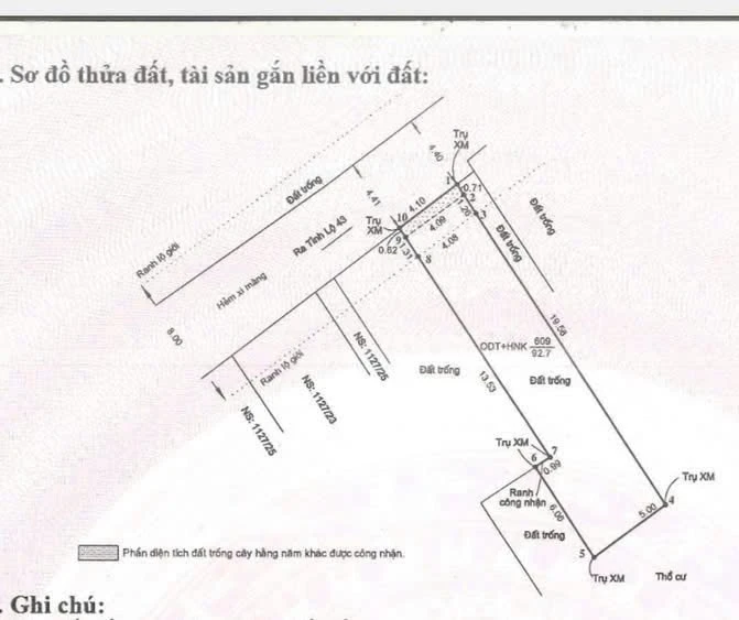 Bán đất 144m2 (93m2 thổ cư) Tam Bình, Thủ Đức, giá nhỉnh 4 tỷ - Ảnh 1