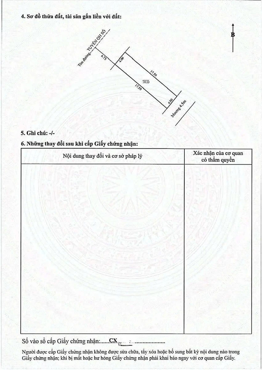Bán đất nền mặt tiền Bãi Sậy 3, Huế, 70m², 1 tỷ 300 triệu - Ảnh thu nhỏ 5