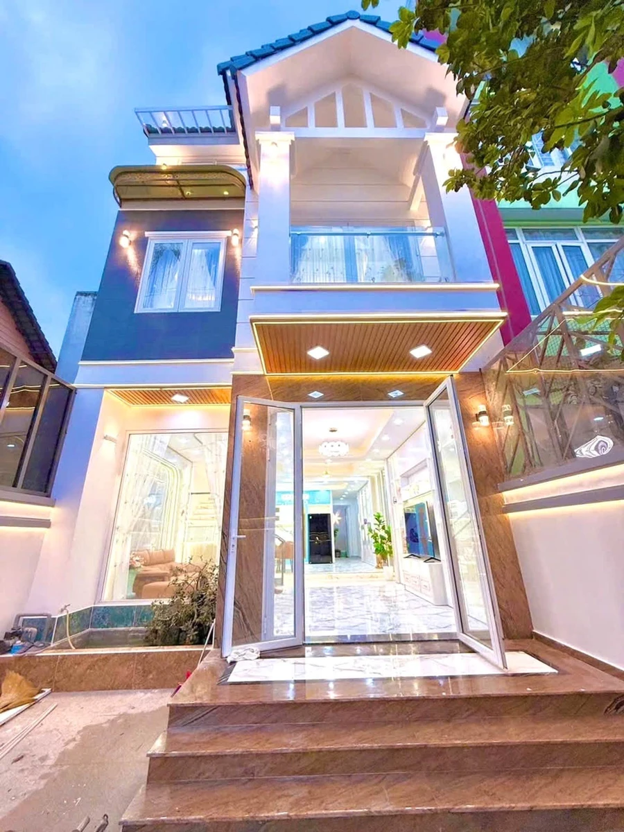 Bán biệt thự 4 tầng 136m² đường Lê Văn Lương, Nhà Bè, giá 12,6 tỷ - Ảnh thu nhỏ 2