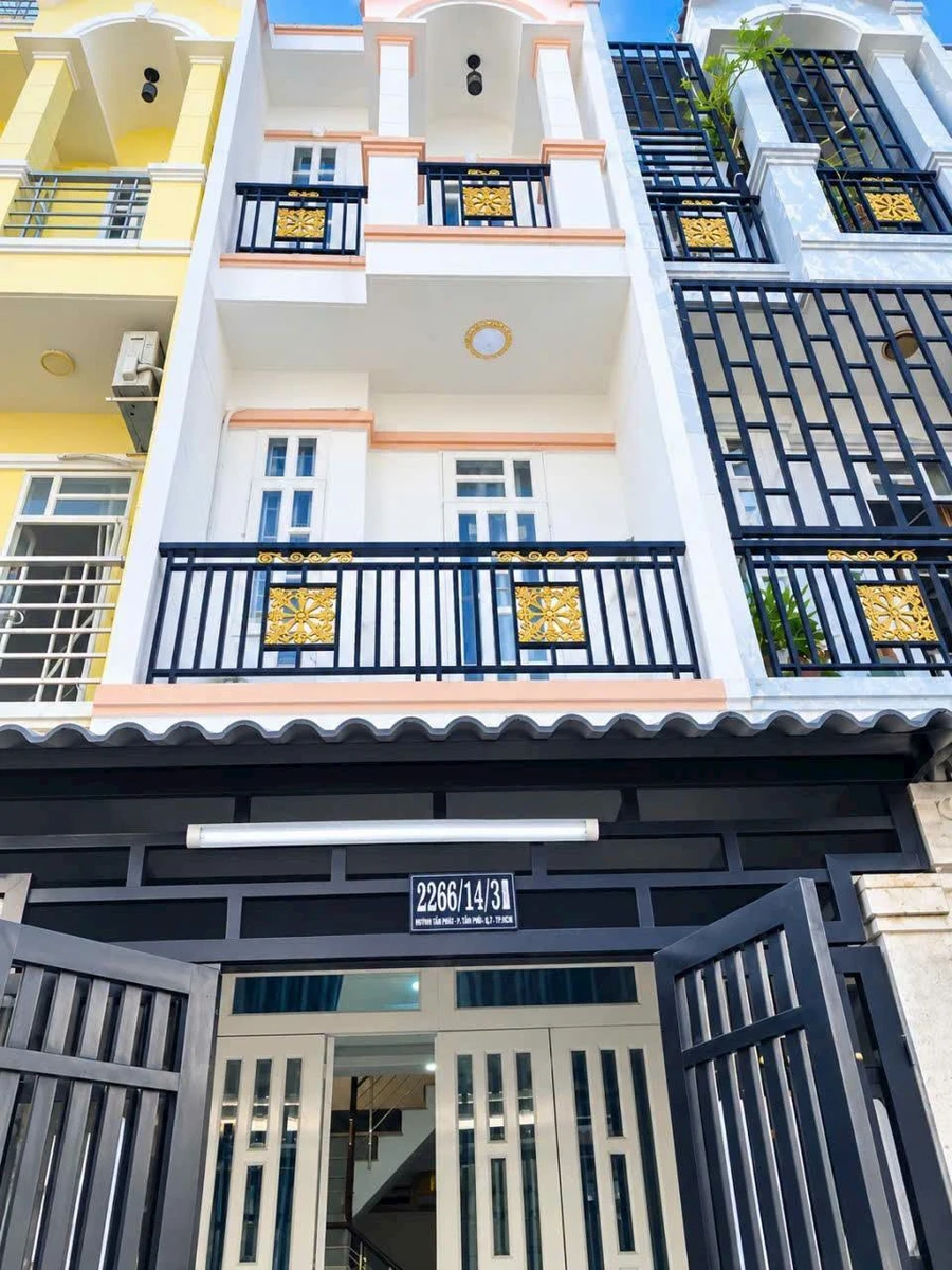 Bán nhà 4PN Huỳnh Tấn Phát, Nhà Bè - 2.58 tỷ - Ảnh 1
