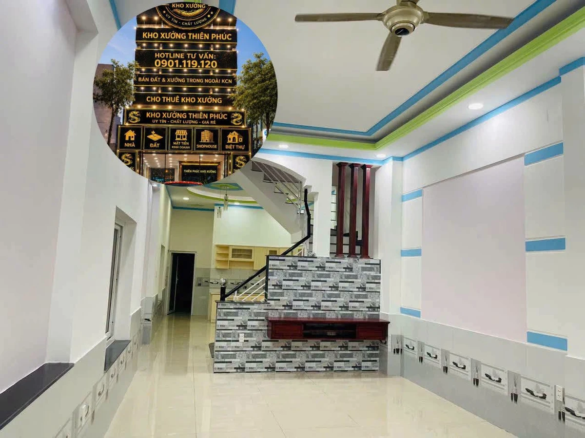 Bán nhà 1 trệt 1 lầu 127m2 gần BigC QL1K Dĩ An, giá 5,5 tỷ - Ảnh thu nhỏ 4