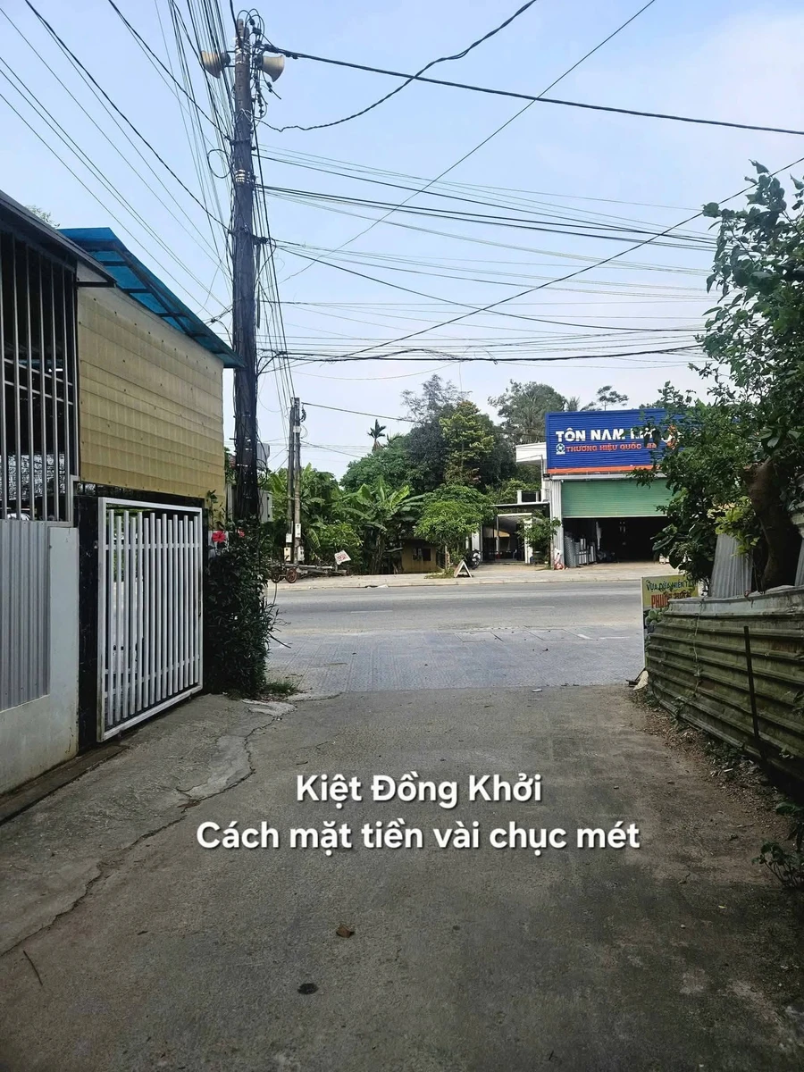 Bán đất kiệt Đồng Khởi, 164,5m², Thủy Xuân, Huế - 3,7 tỷ - Ảnh 1