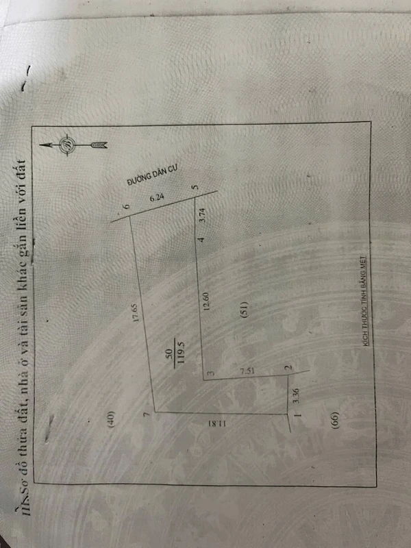 Bán đất kèm nhà cấp 4 119.5m2 Phường Thành Vinh, Nghệ An