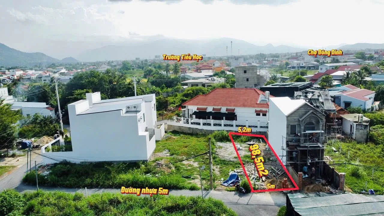 Bán đất dân cắt 98.5m2 xã Diên Toàn Khánh Hòa 1 tỷ 580 triệu - Ảnh 1