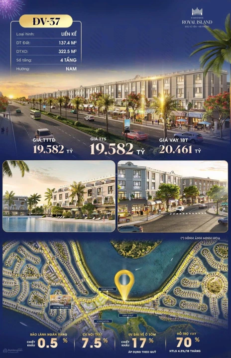 Shophouse liền kề xẻ khe khu Đảo Vua, Vinhomes Vũ Yên. Phía sau là sông, kinh doanh cực đẹp - Ảnh thu nhỏ 5