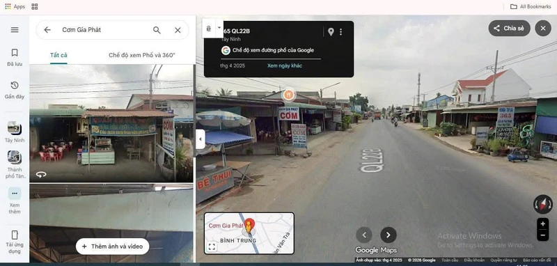 Bán đất mặt tiền QL22, 260m², Bình Minh, Tây Ninh