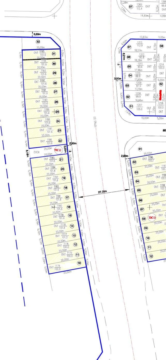 Bán cặp nền 200m² Khu TĐC Thanh Phú, Bến Lức, Long An - 12 tỷ - Ảnh thu nhỏ 3