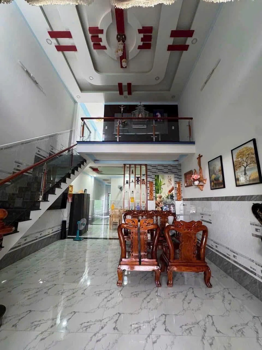 Bán nhà mới 130m² 3PN ở thị trấn Đức Hòa - Ảnh thu nhỏ 2