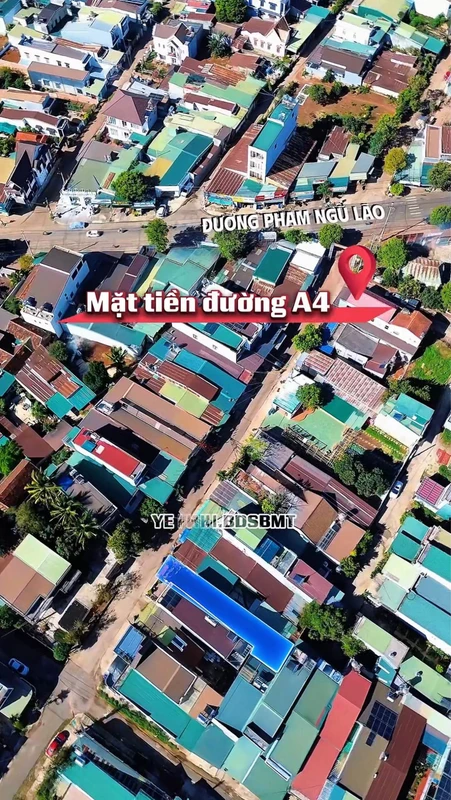 Bán đất mặt tiền A4 Phạm Ngũ Lão 60m² 4 tỷ 400
