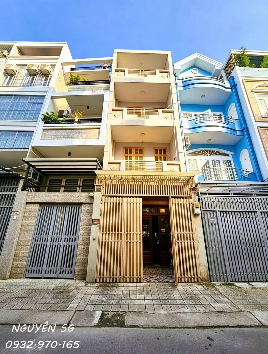 Bán nhà hẻm xe hơi 4 tầng 5PN 64m2 Nơ Trang Long, Bình Thạnh, giá 11,28 tỷ - Ảnh 1