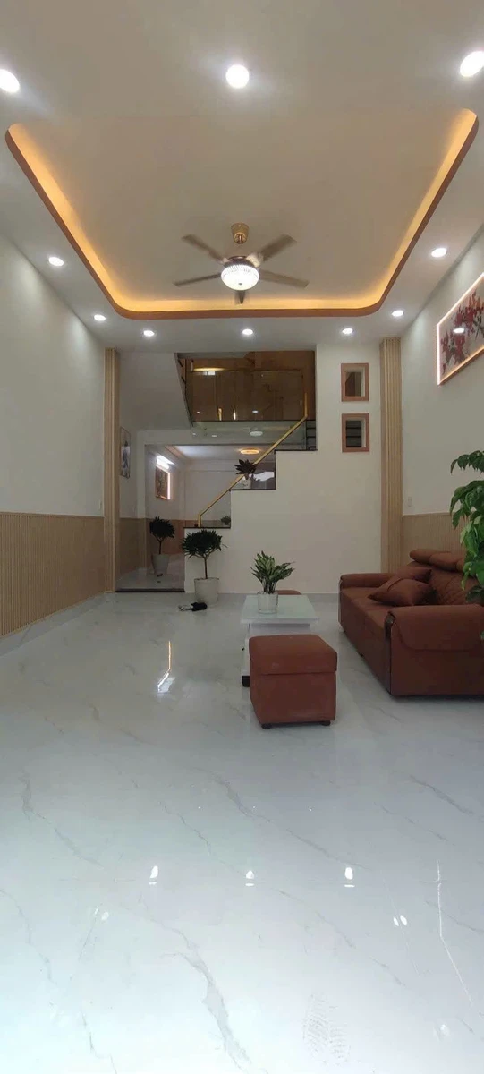 Bán nhà hẻm xe hơi 4 tầng 4x13m (52m²) Bình Tân, giáp Tân Phú, gần Aeon, giá hơn 6 tỷ - Ảnh thu nhỏ 2