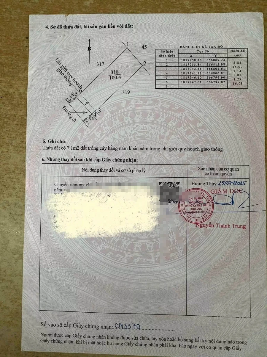 Bán đất kiệt Trưng Nữ Vương 100m x 5.8m, 1.43 tỷ - Ảnh thu nhỏ 5