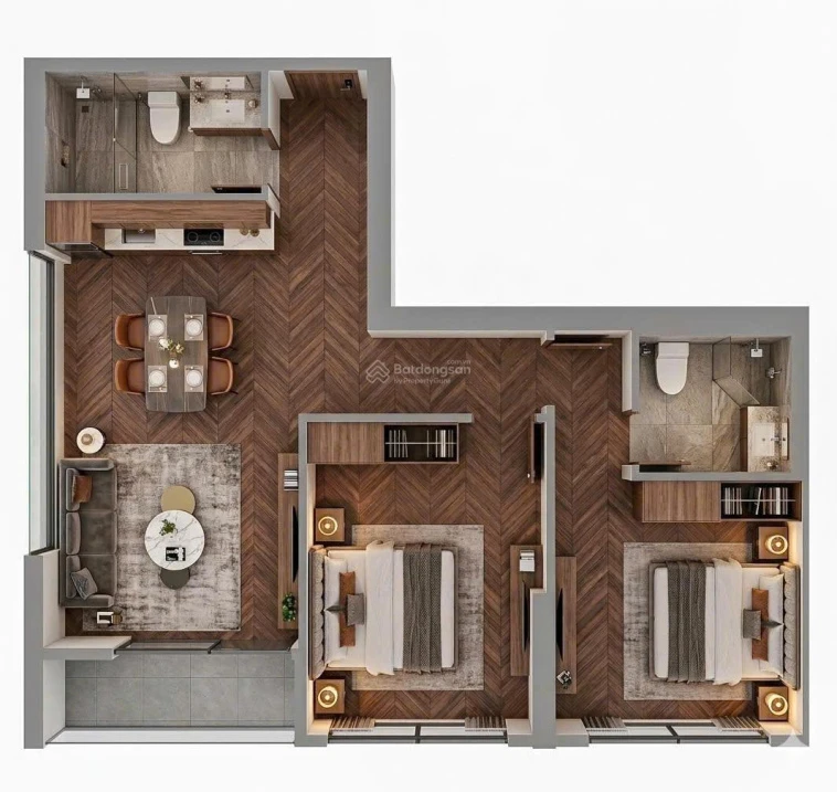Hiếm - Mua là thắng - 4.8 tỷ căn 2PN tại Capital Square Đà Nẵng - Mua trực tiếp chủ đầu tư - Ảnh thu nhỏ 4