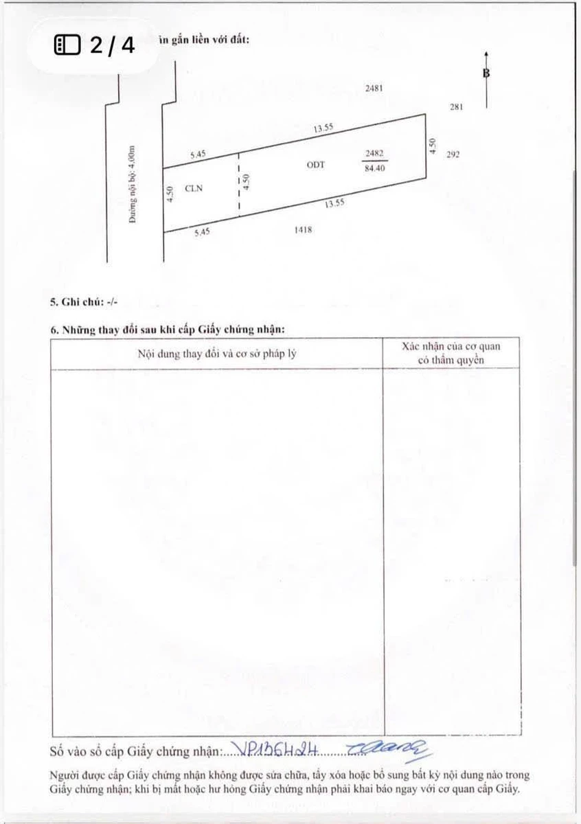 Bán nền thổ cư 90m² Bình Thủy, Cần Thơ 1.55 tỷ - Ảnh thu nhỏ 5