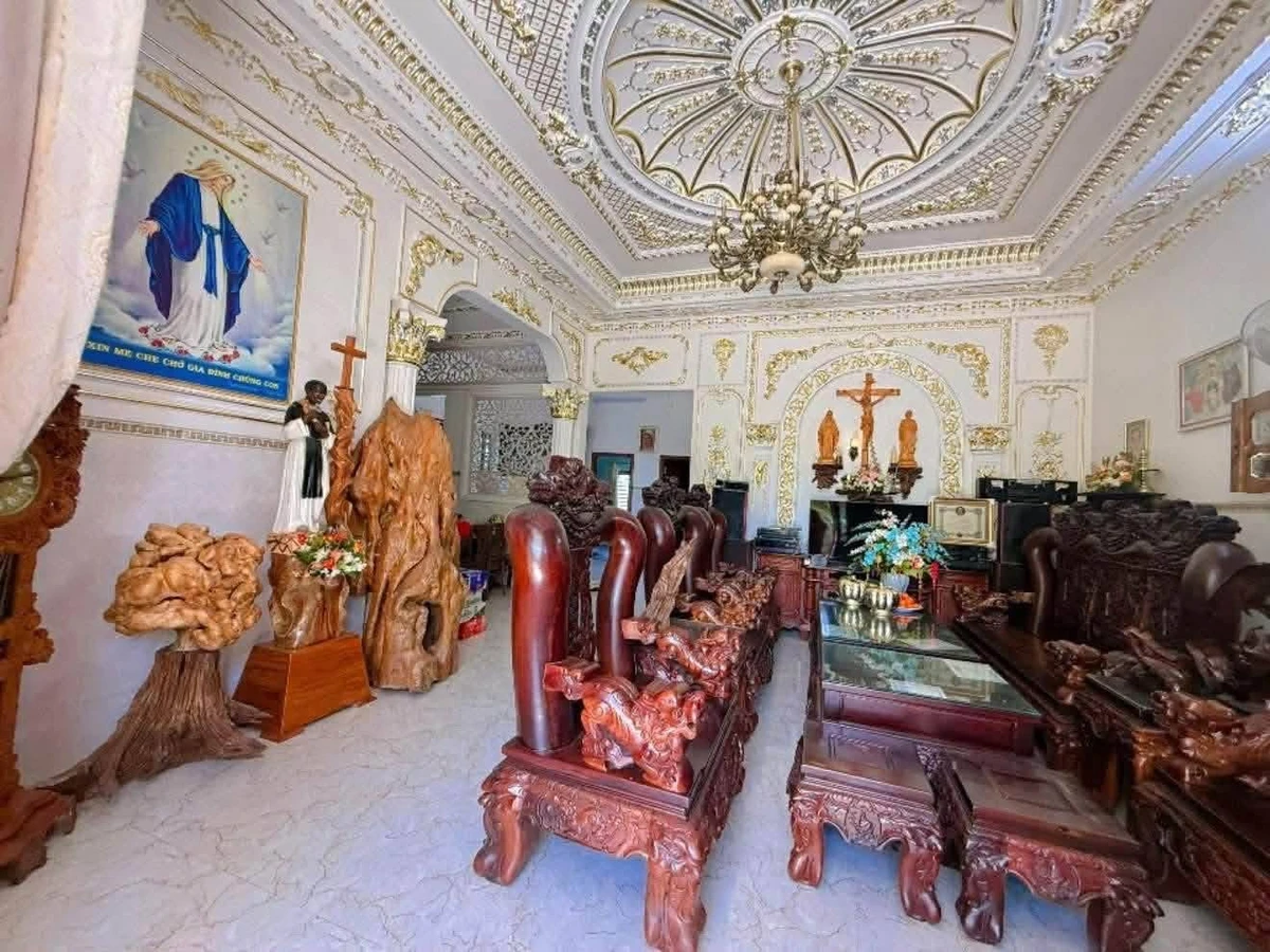 Bán nhà vườn biệt thự kèm gần 100 phòng trọ gần 5000m2 đường HL612 Bàu Bàng, giá 17 tỷ - Ảnh thu nhỏ 2