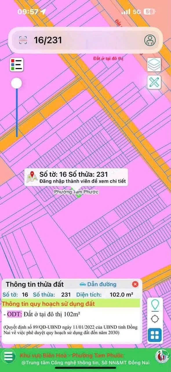 Bán đất thổ cư 100m² sổ riêng ở Tấm Phước, Đồng Nai - 820 triệu - Ảnh 1
