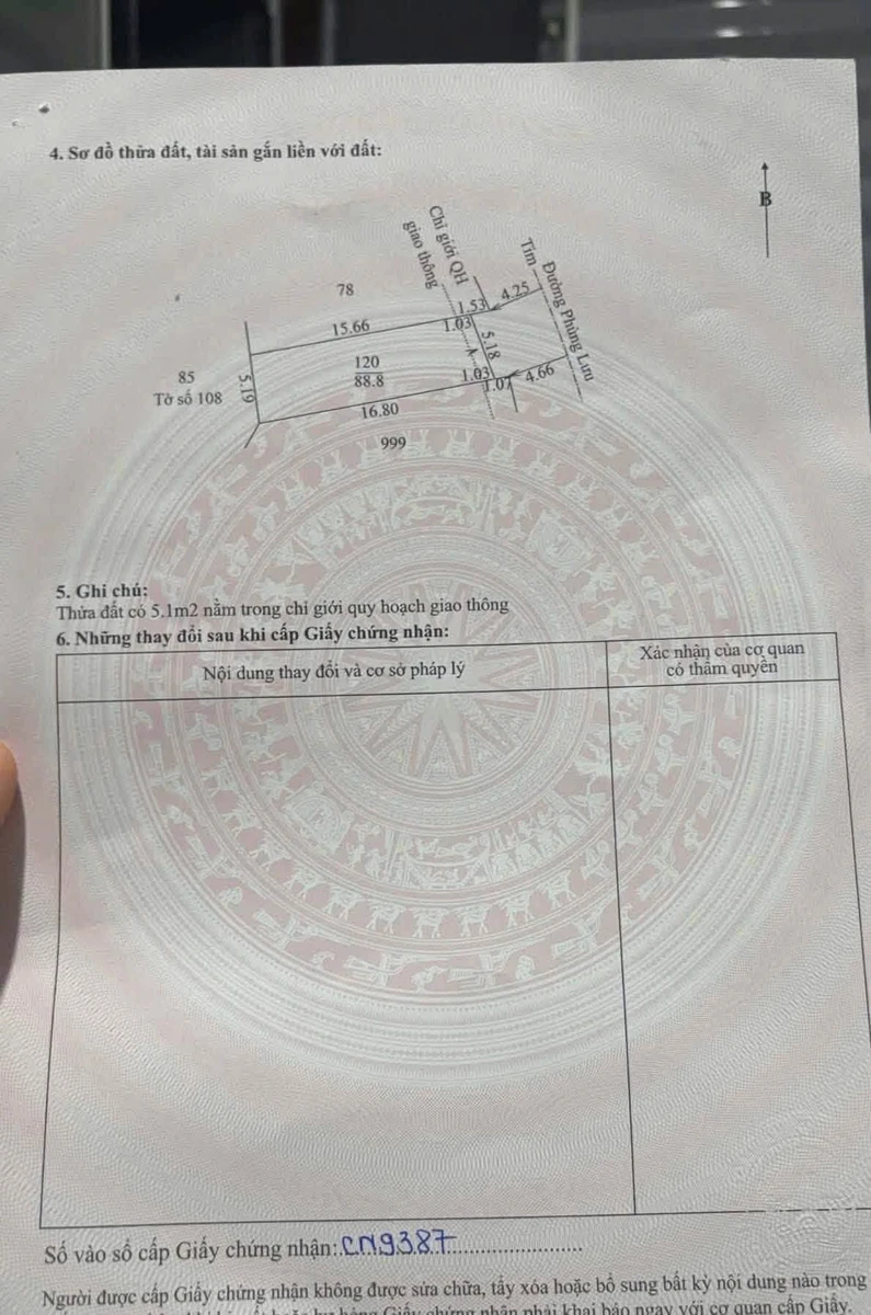 Bán đất mặt tiền Phùng Lưu Huế 89m² 2,3 tỷ - Ảnh thu nhỏ 3