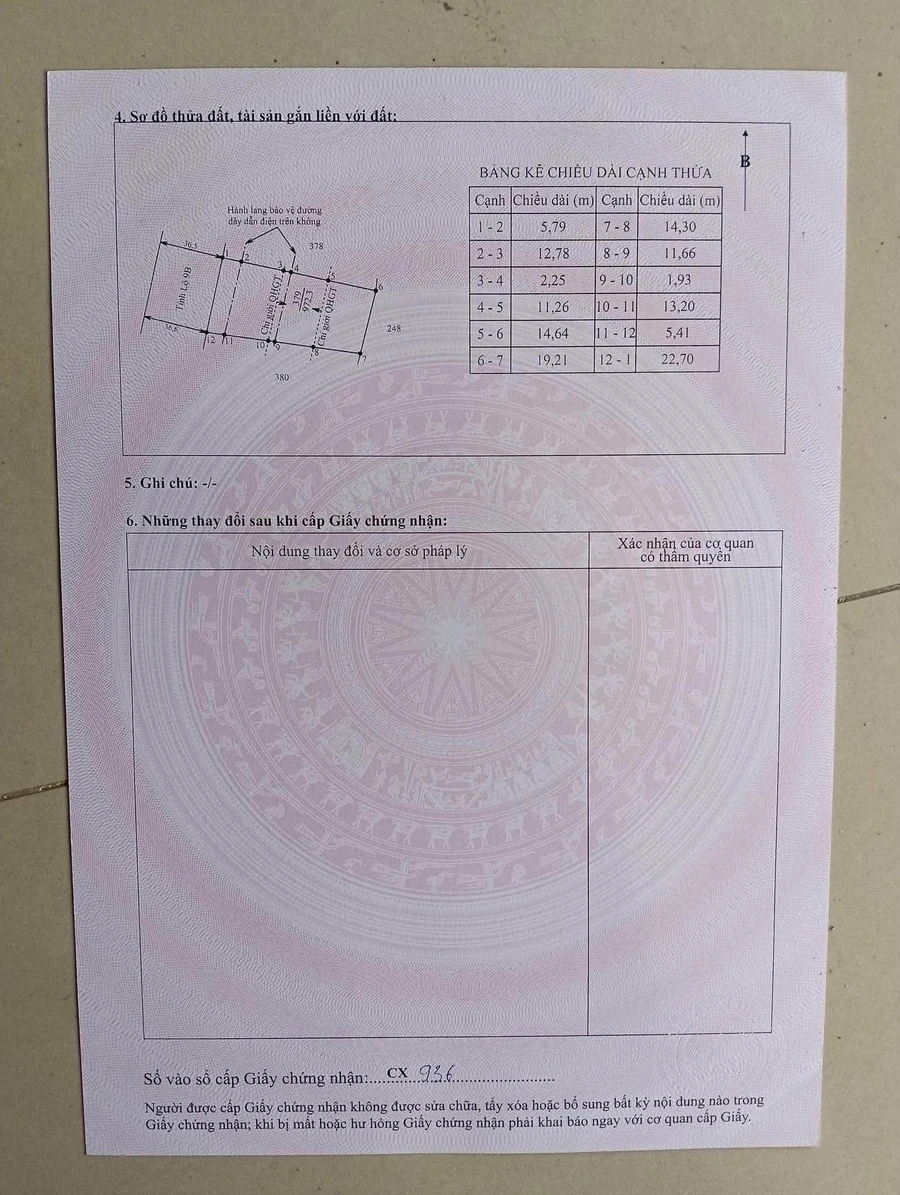 Bán đất 972 m² công nghiệp Phong Điền Huế - Ảnh thu nhỏ 3