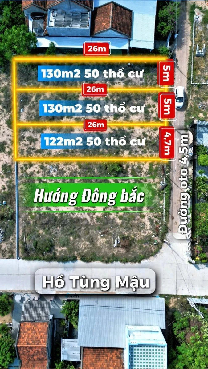 Bán đất gần biển 130m² Hòa Hiệp Phú Yên 786 triệu - Ảnh thu nhỏ 2