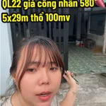 Bán nhà mặt tiền 100m² 580 triệu gần chợ Thạnh Đức, Tây Ninh - Ảnh thu nhỏ 3