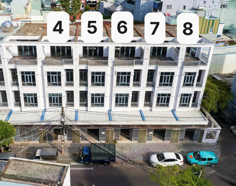 Bán shophouse 4 tầng 285m² Quy Nhơn 7.5 tỷ