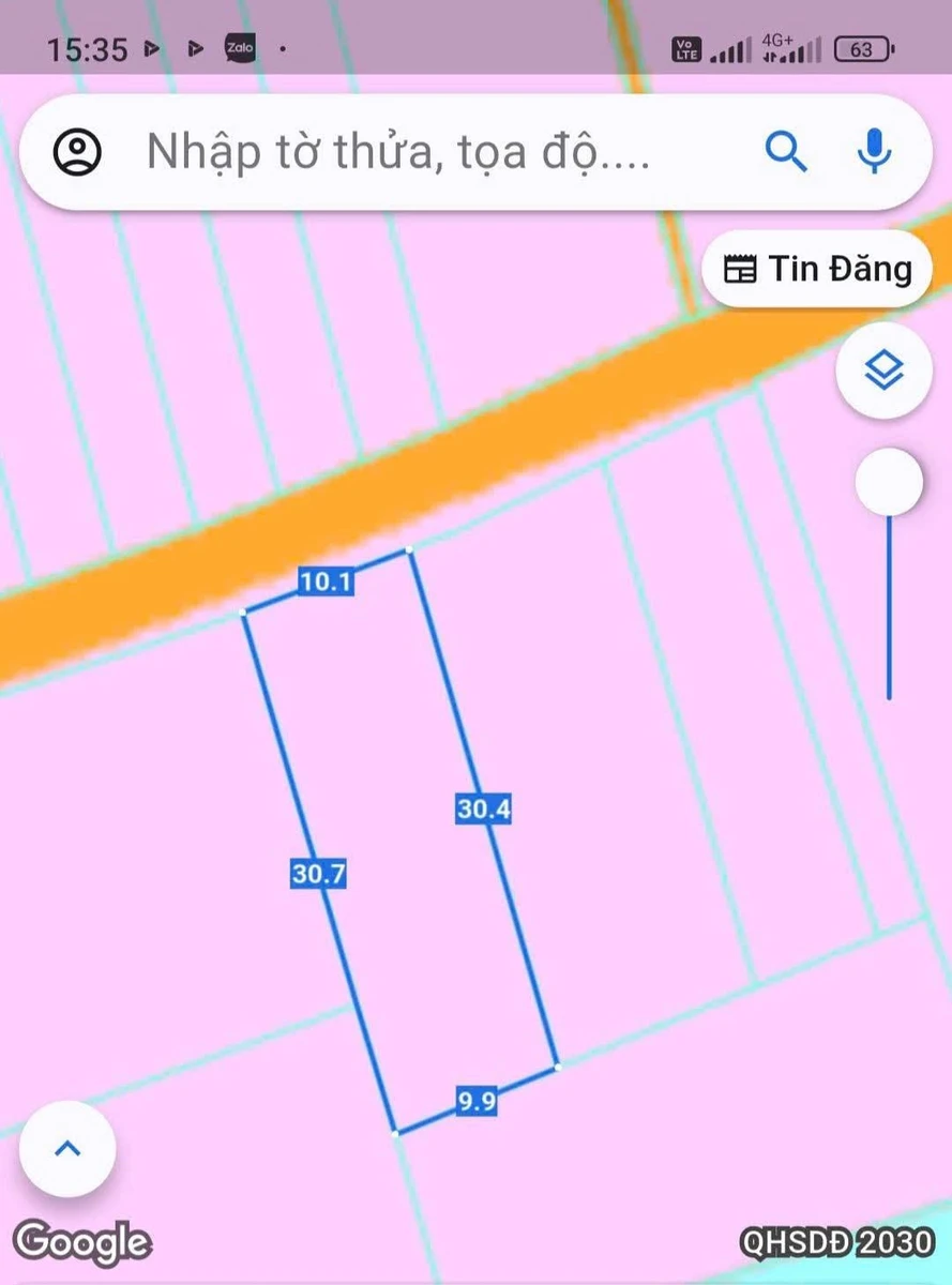 Bán nền đất thổ cư mặt tiền Trần T Bông, Tây Ninh, 300m² - Ảnh thu nhỏ 4