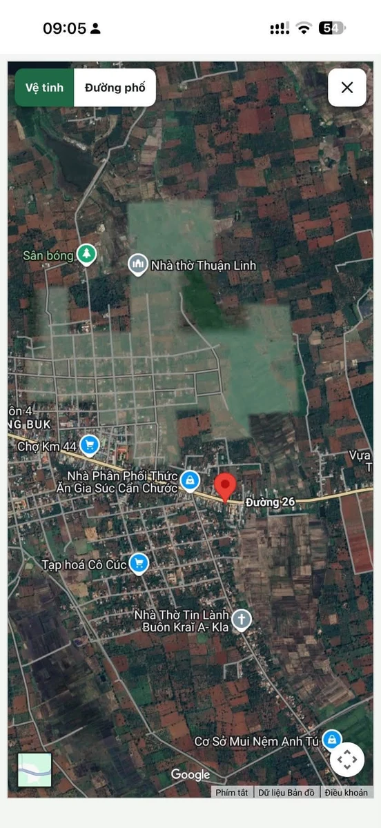 Bán đất Đắk Lắk 620m² kinh doanh giá 4 tỷ 700 triệu - Ảnh 1