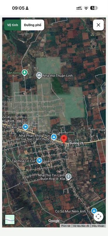 Bán đất Đắk Lắk 620m² kinh doanh giá 4 tỷ 700 triệu