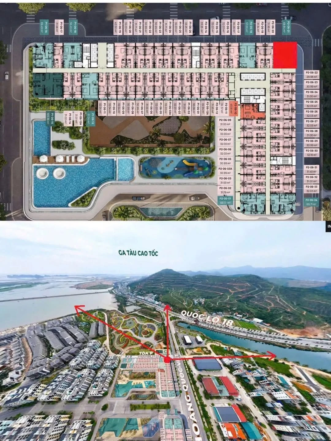 Bán căn góc 2PN 66m² Prima Bay, Hạ Long giá 3,051 tỷ - Ảnh 1