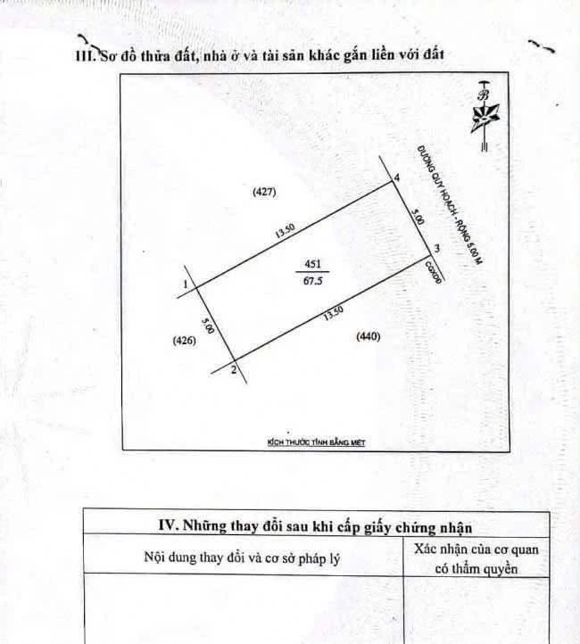 Bán nhà 67,5m² mặt tiền 5m Hưng Đông 1,9 tỷ - Ảnh 1
