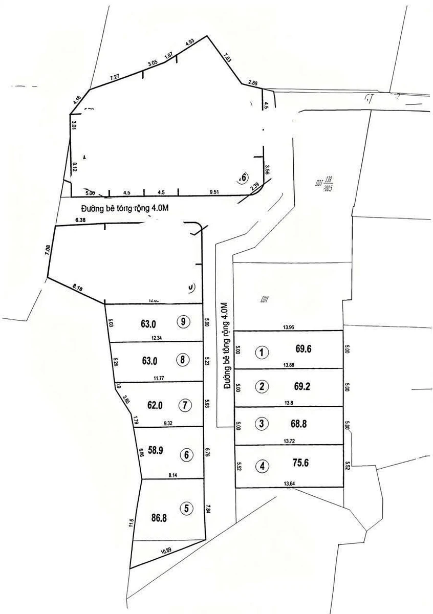 Bán đất ngõ 8 Việt Hưng 86,9m² từ 600 triệu - Ảnh 1