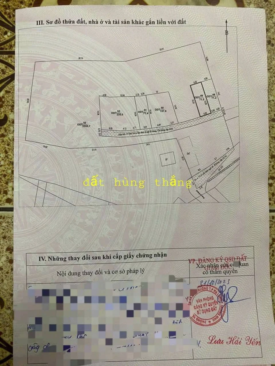 Bán đất Hùng Thắng Bãi Cháy 71.5m², sổ đỏ 2 tỷ - Ảnh thu nhỏ 2