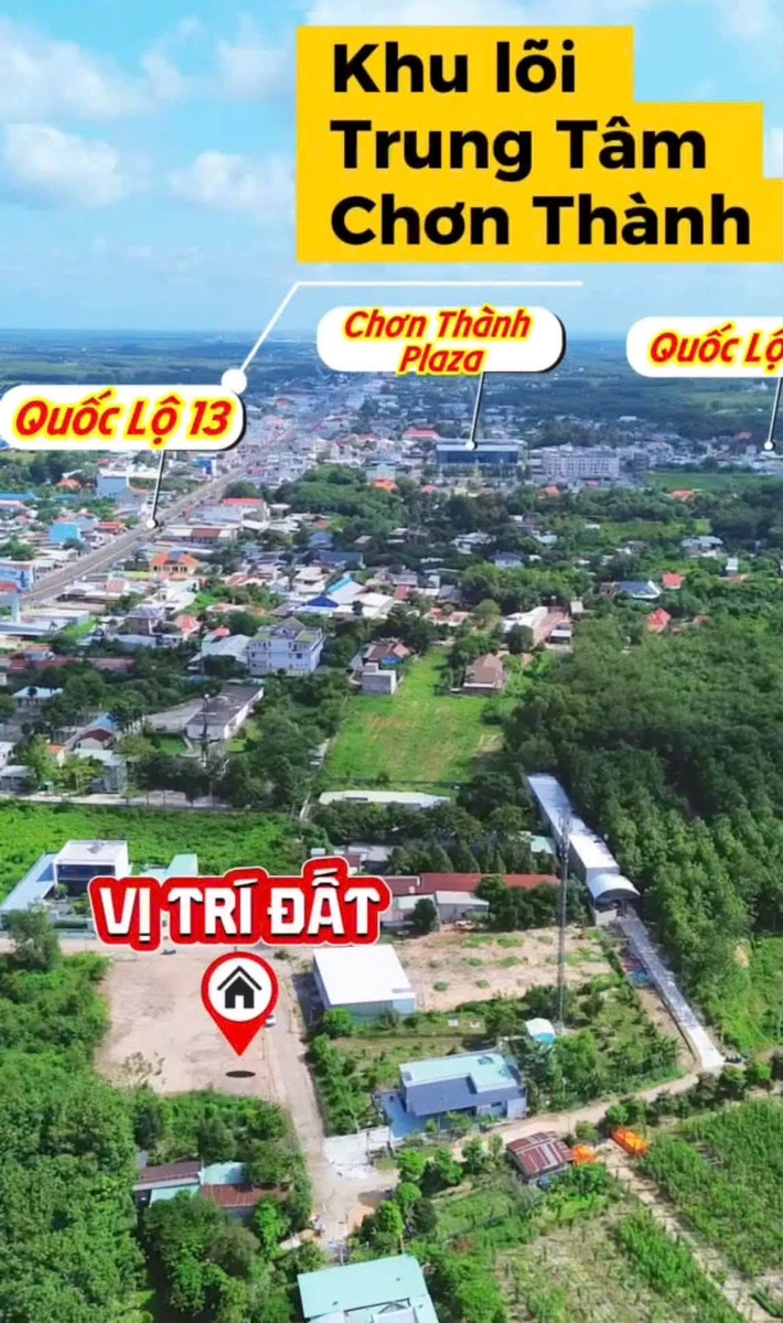 Bán đất nền Chơn Thành 59,6m2 chỉ 499 triệu - Ảnh thu nhỏ 2