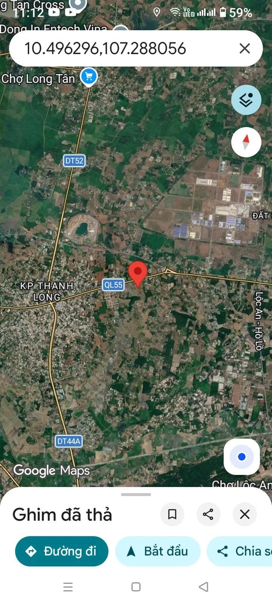 Bán đất 1 sào 2 (10.100m²) Phước Long Thọ, Đất Đỏ, Bà Rịa - Vũng Tàu - Ảnh thu nhỏ 3