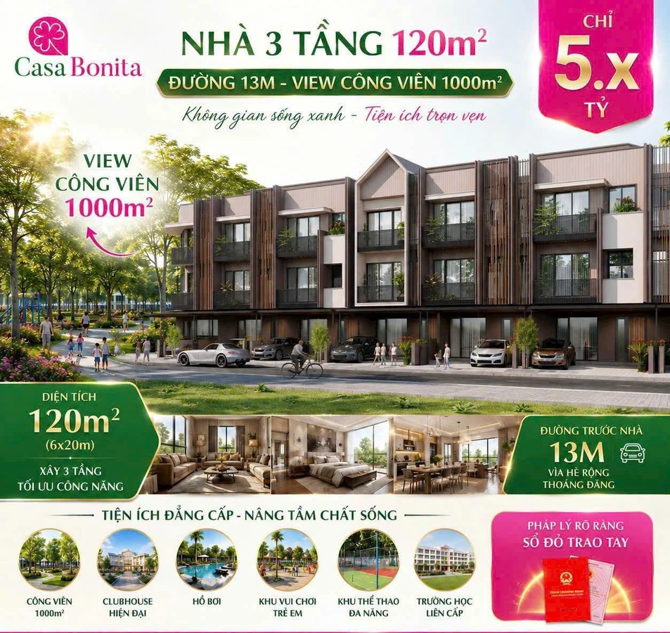 Bán nhà phố 120m² VSIP Nghệ An, 26 triệu/m² - Ảnh thu nhỏ 2