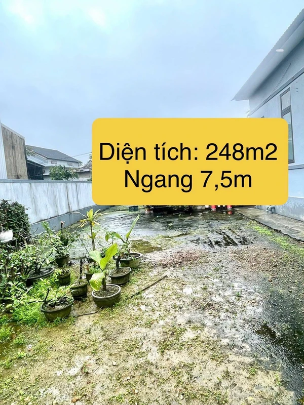 Bán lô đất kiệt ô tô 248m² Nguyễn Tất Thành, Hương Thủy, Huế