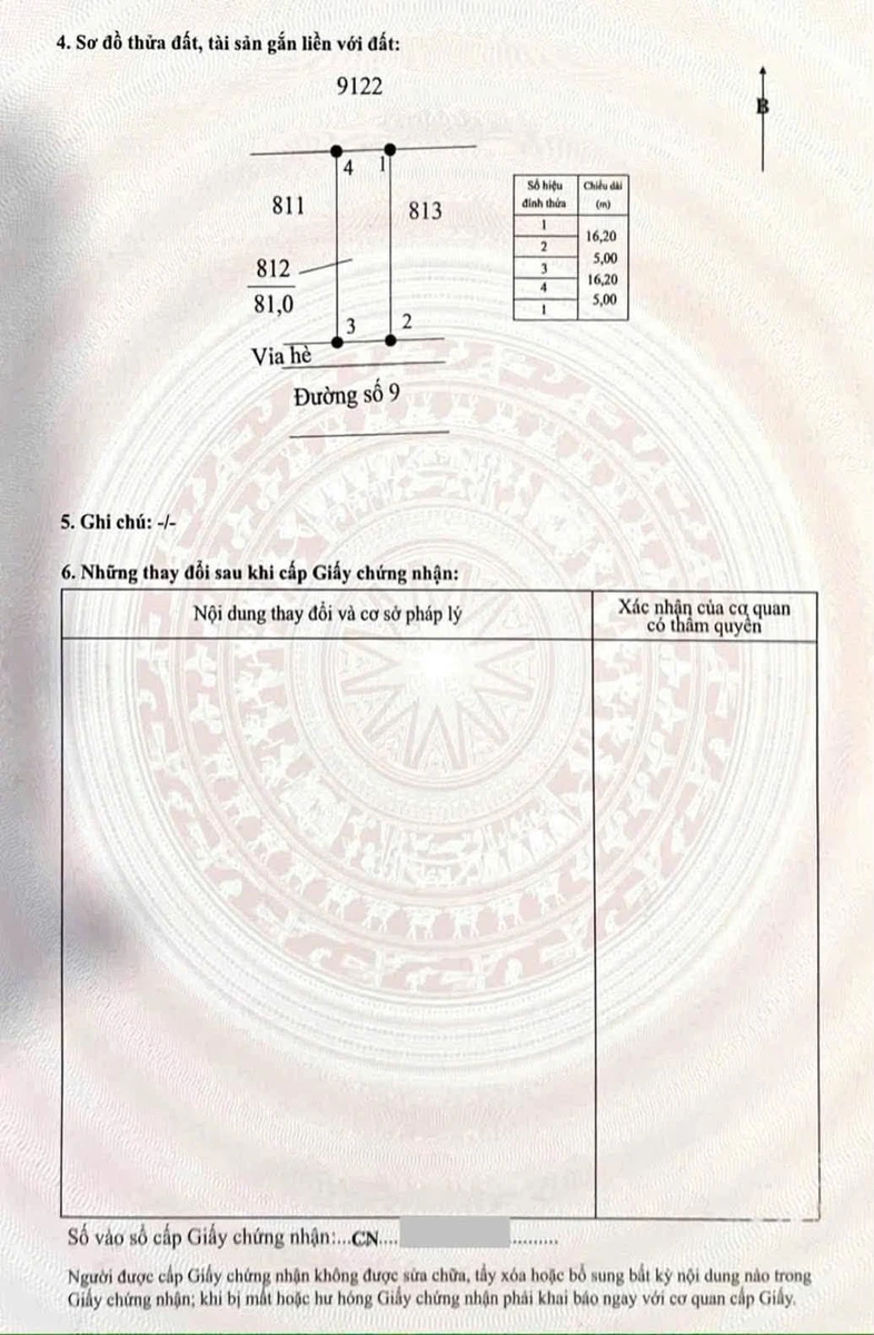 Bán đất thổ 81m2 khu dân cư Nam Phong Dragon, Long An - Ảnh thu nhỏ 4