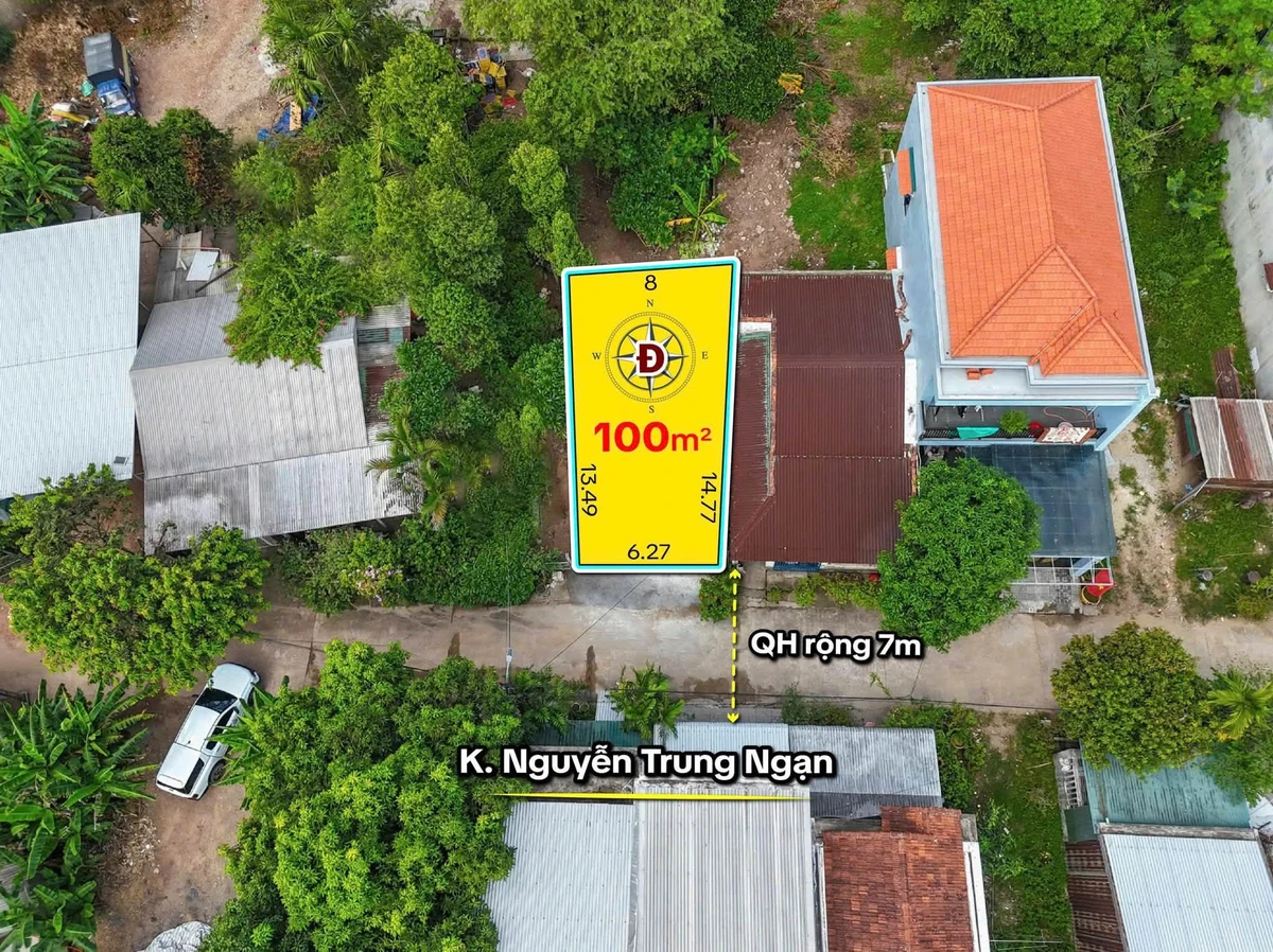 Bán đất KQH Nguyễn Trung Ngạn 100m² giá 1,4 tỷ - Ảnh thu nhỏ 2