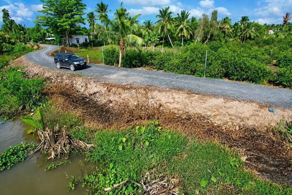Bán đất vườn 500m² view sông Vàm Cỏ Đông, xã Thạnh Hòa (Thạnh Lợi), Tây Ninh, giá 999 triệu/lô - Ảnh 1